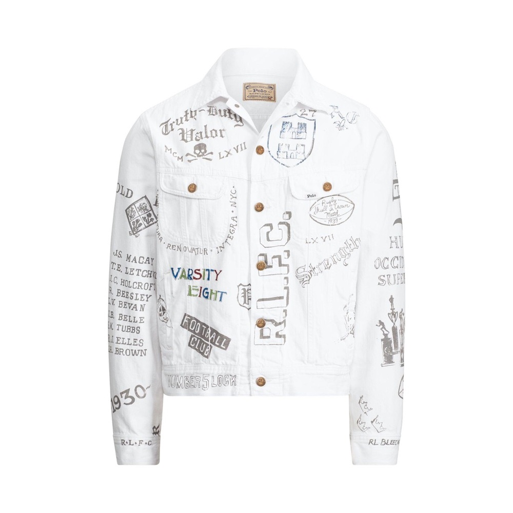 Ralph Lauren - Denim graphic Tucker jacket